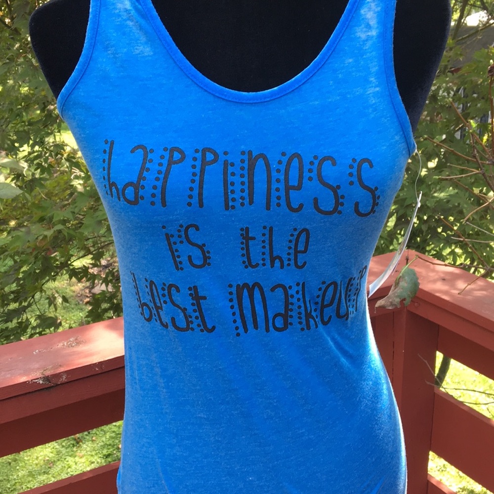 Pink Lotus Message Tank - Picture 2 of 8
